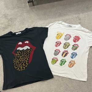Rolling Stones Set of 2 Daydreamer brand t-shirts
